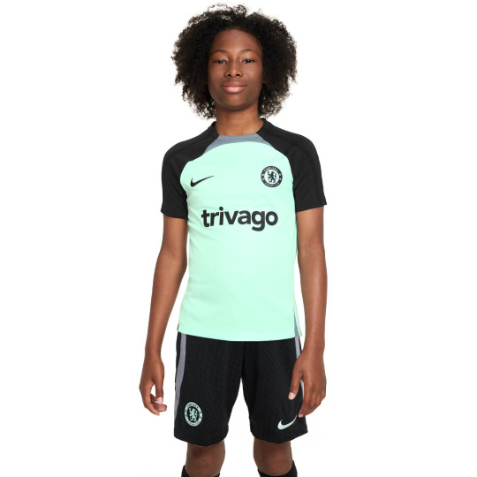 Nike Chelsea Strike Trainingsset 2023-2024 Kids Mintgroen Zwart Grijs