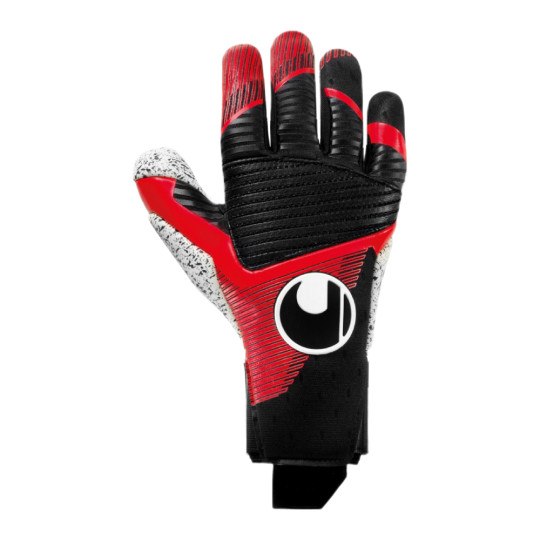 Uhlsport Powerline Supergrip+ Reflex Keepershandschoenen Zwart Rood Wit