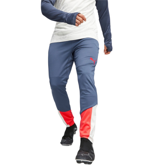 PUMA IndividualCup Pantalon d'Entraînement Bleu Rouge Blanc