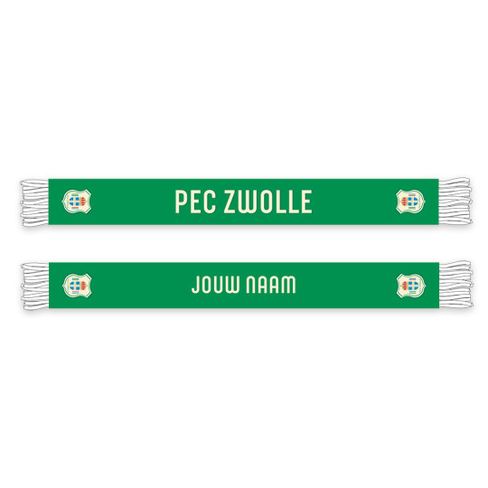 PEC Zwolle Sjaal Uitshirt 23-24 Gepersonaliseerd