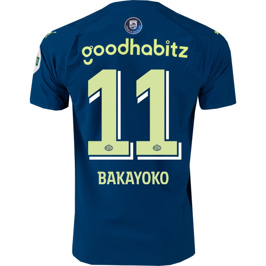 PSV Bakayoko 11 Derde Shirt 2023-2024 Authentic