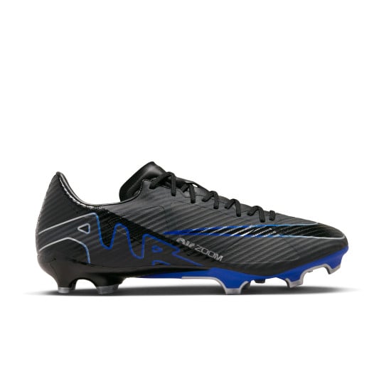 Nike Zoom Mercurial Vapor 15 Academy Gazon Naturel Gazon Artificiel Chaussures de Foot (MG) Noir Bleu