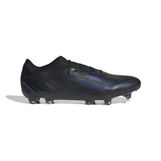 adidas X Crazyfast.1 Gazon Naturel Chaussures de Foot (FG) Noir Bleu Foncé