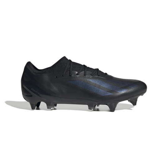 adidas X Crazyfast.1 IJzeren-Nop Voetbalschoenen (SG) Zwart Donkerblauw
