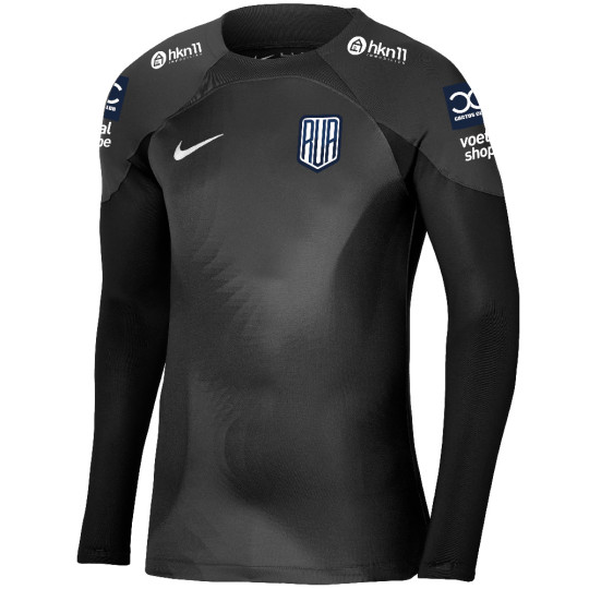 Goalkeeper Shirt  Senior Long Sleeve RU Auderghem Black