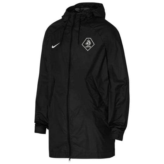 Nike KNVB Staff Men's Rain Jacket Black White