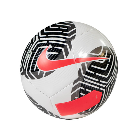 Nike Mini Voetbal Maat 1 Wit Felrood Zwart