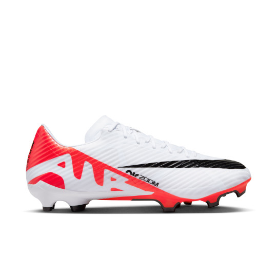 Nike Zoom Mercurial Vapor Academy 15 Grass/Artificial Grass Football Shoes (MG) White Bright Red Black