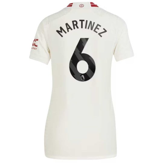 adidas Manchester United Martinez 6 Derde Shirt 2023-2024 Dames