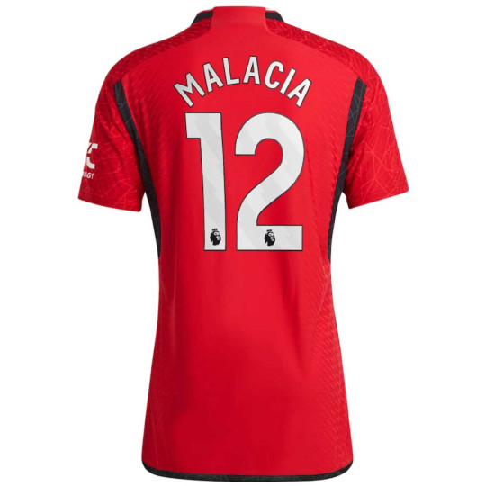 adidas Manchester United Malacia 12 Maillot Domicile 2023-2024