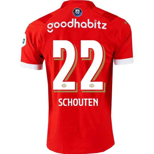 PSV Schouten 22 Thuisshirt 2023-2024 Authentic