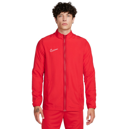 Nike Dri-FIT Academy 23 Veste d'Entraînement Woven Rouge Blanc
