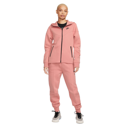 Nike Tech Fleece Trainingspak Sportswear Dames Roze Zwart