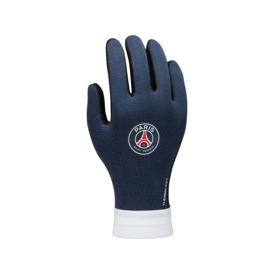 Nike Jordan Paris Saint-Germain Academy Thermafit Handschoenen Kids Donkerblauw Zwart Wit