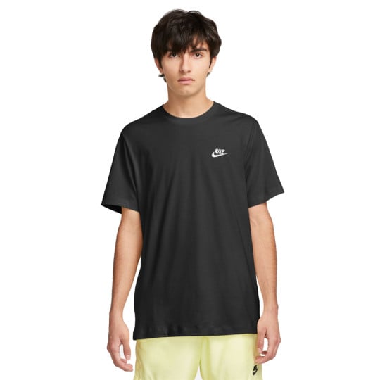 Nike Club Sportswear T-Shirt Black White