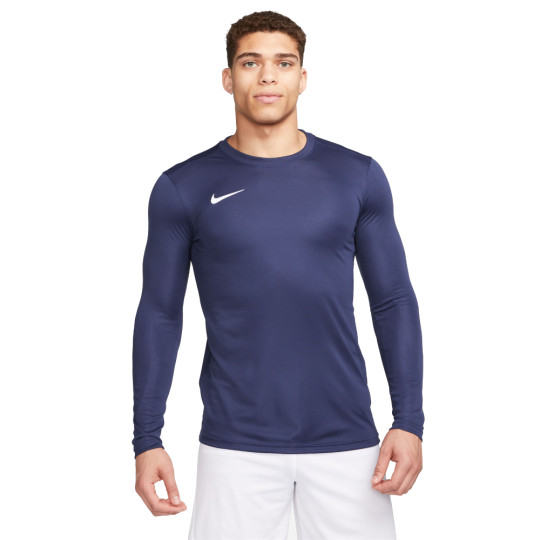 Nike Dry Park VII Long Sleeve Football Shirt Dark Blue