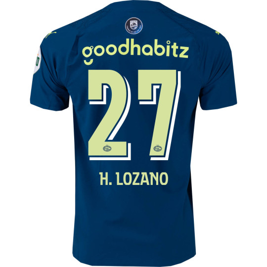 PSV H. Lozano 27 Derde Shirt 2023-2024 Authentic