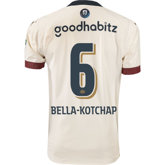 PSV Bella-Kotchap 6 Uitshirt 2023-2024 Authentic