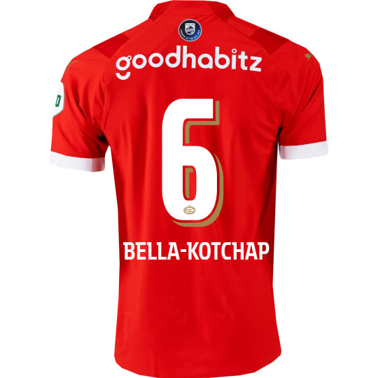 PSV Bella-Kotchap 6 Thuisshirt 2023-2024 Authentic