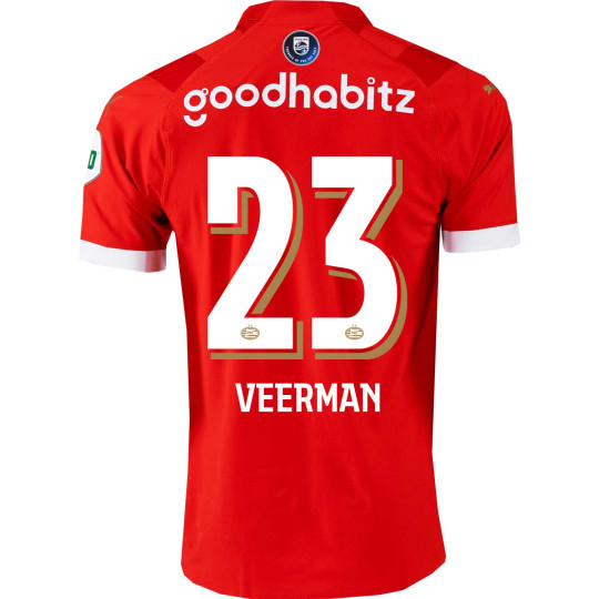 PSV Veerman 23 Thuisshirt 2023-2024 Authentic