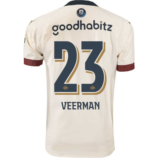 PSV Veerman 23 Uitshirt 2023-2024 Authentic