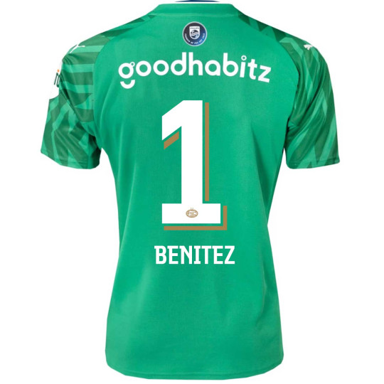 PSV Benitez 1 Keepersshirt Groen23/24