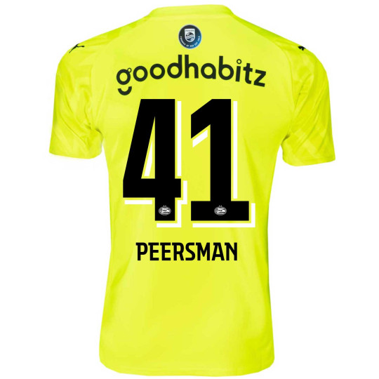 PSV Peersman 41 Keepersshirt Geel 23/24 JR