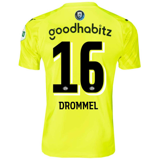 PSV Drommel 16 Keepersshirt Geel 23/24