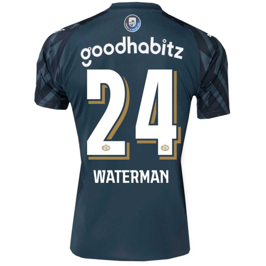 PSV Waterman 24 Keepersshirt Zwart 23/24 JR