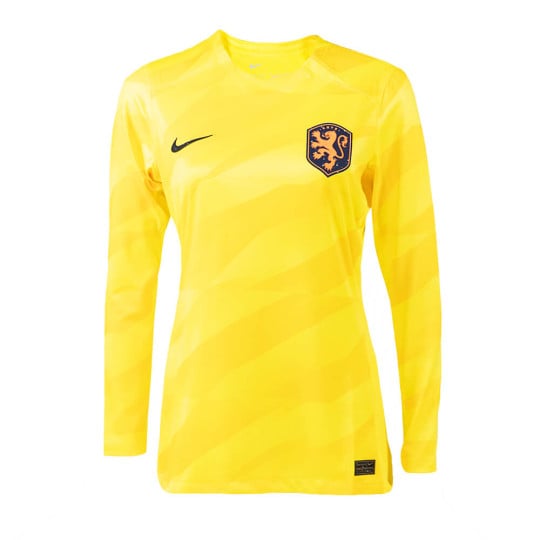 Nike Nederland Women's Long Sleeve Goalkeeper Shirt Yellow White