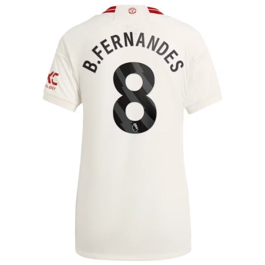 adidas Manchester United B. Fernandes 8 3e Shirt 2023-2024 Dames