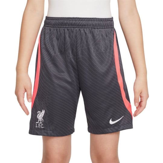 Nike Liverpool Strike Trainingsbroekje 2023-2024 Kids Donkergrijs Felroze Wit