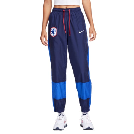 Nike Nederland Essential Sweatpants 2023 - 2025 Women's Dark Blue Red White