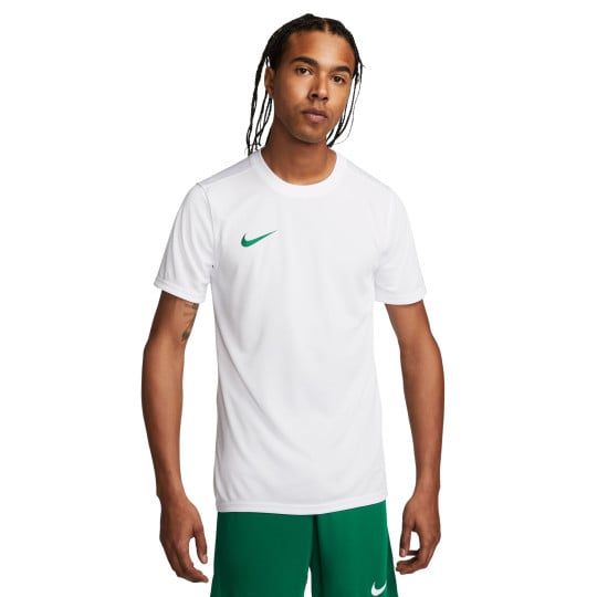 Nike Park VII White Green Football Shirt