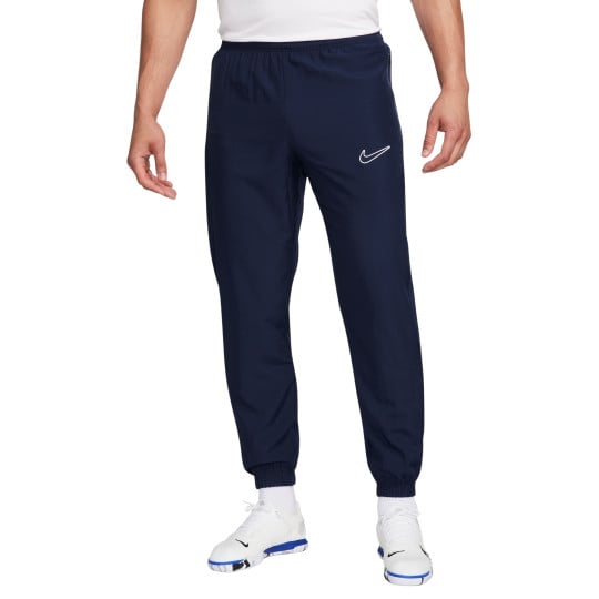 Nike Dri-FIT Academy 23 Pantalon d'Entraînement Woven Bleu Foncé Blanc