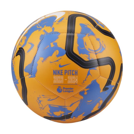 Nike Premier League Pitch Voetbal Maat 5 2023-2024 Oranje Blauw Zwart