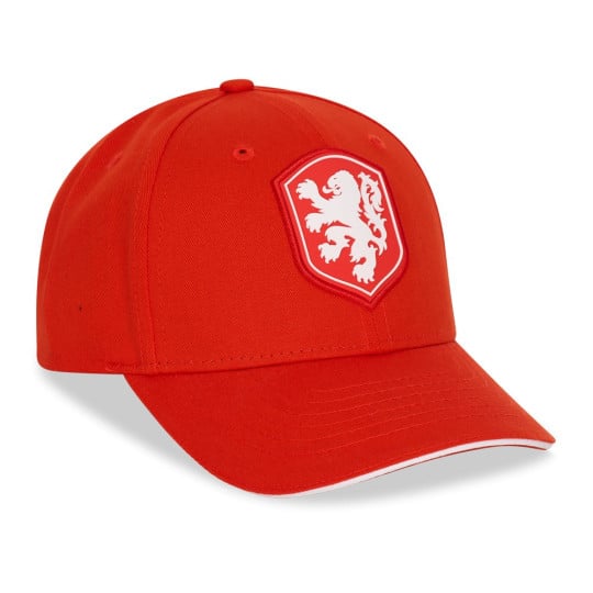 KNVB Cap Logo Oranje Wit