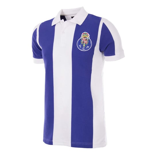 COPA FC Porto 1951-52 Maillot de Foot Rétro Bleu Blanc