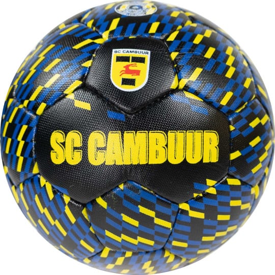 SC Cambuur Voetbal Maat 5 Zwart Geel Blauw