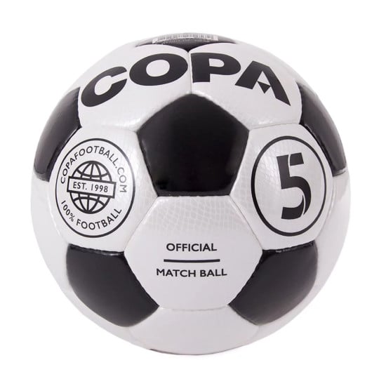 COPA Wedstrijd Voetbal Maat 5 Zwart Wit