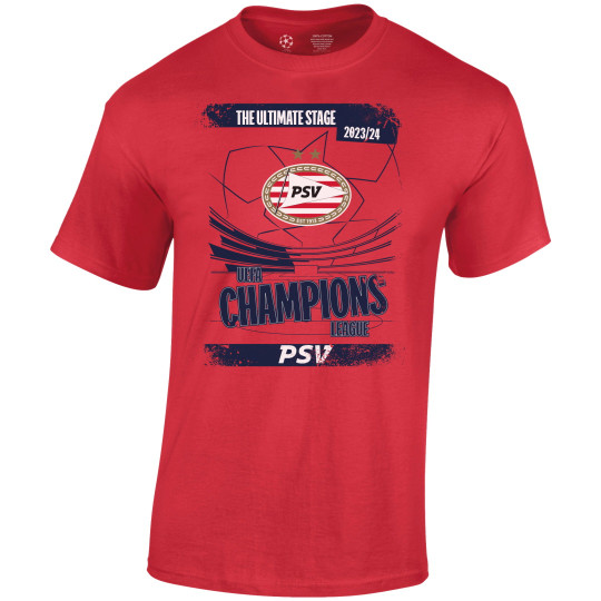PSV T-Shirt UCL Rood