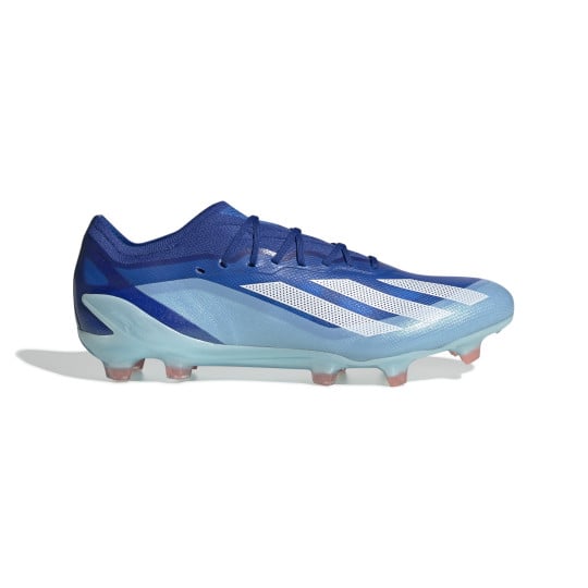 adidas X Crazyfast.1 Gras Voetbalschoenen (FG) Blauw Lichtblauw Wit