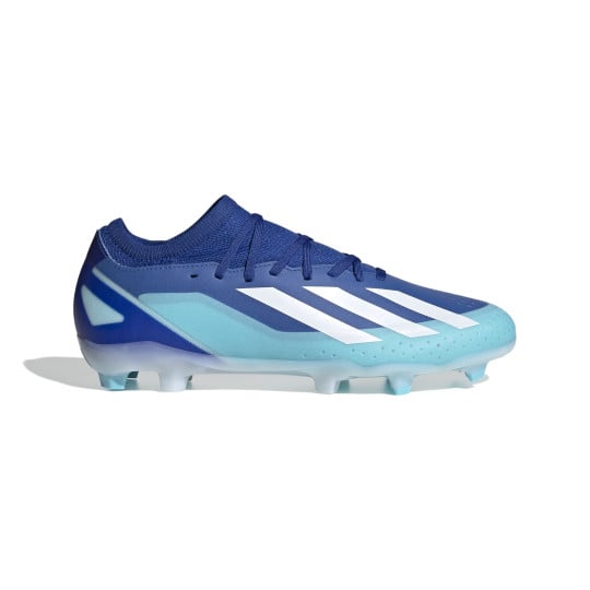 adidas X Crazyfast.3 Gras Voetbalschoenen (FG) Blauw Lichtblauw Wit