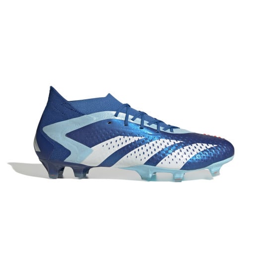 adidas Predator Accuracy.1 Gras Voetbalschoenen (FG) Blauw Lichtblauw Wit
