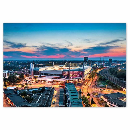 PSV Poster Stadion By Night