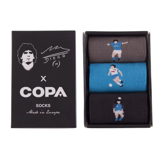 Coffret de chaussettes Maradona x COPA Napoli