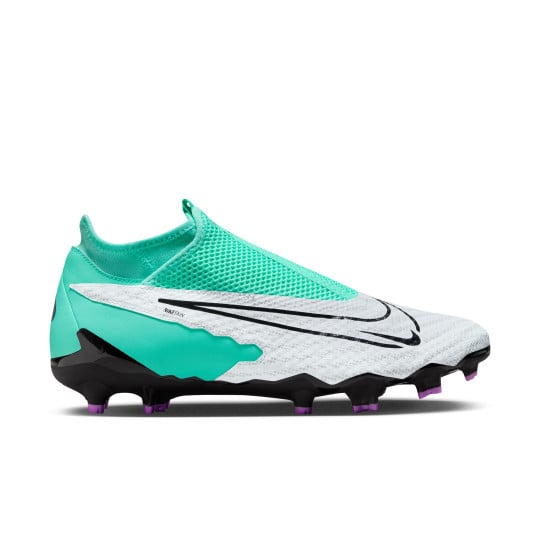 Nike Phantom GX Dynamic Fit Academy Grass/ Artificial Grass Football Shoes (MG) Turquoise Black Purple White