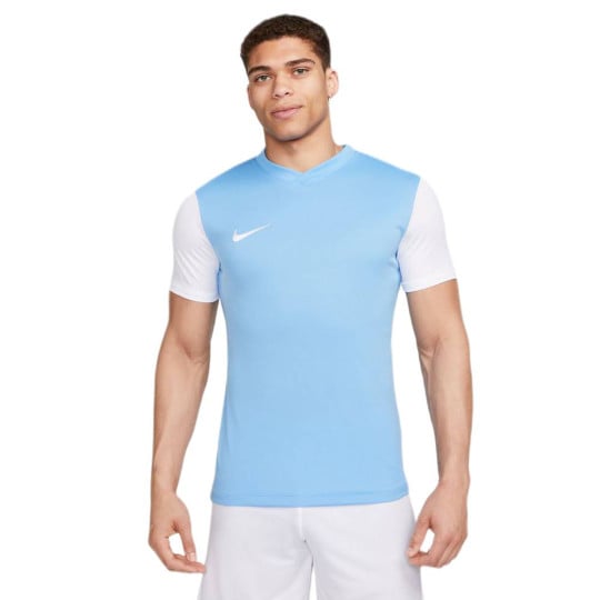 Nike Tiempo Premier II Voetbalshirt Lichtblauw Wit