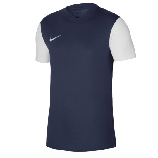 Maillot de football Nike Tiempo Premier II bleu foncé blanc
