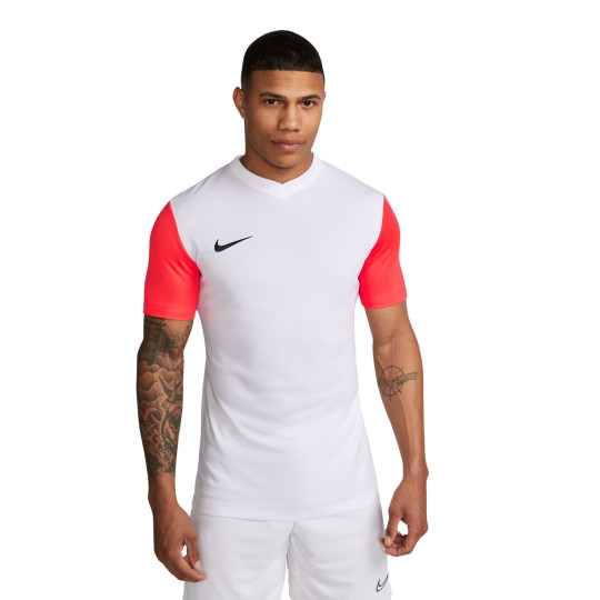 Nike Tiempo Premier II Maillot de Football Blanc Rouge